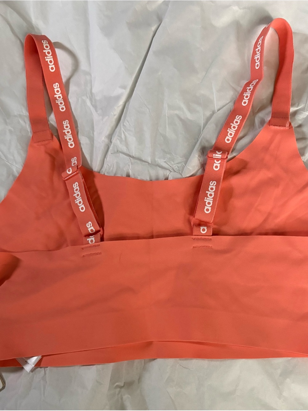 adidas Coral Sports Crop Bralette - Picture 2 of 2